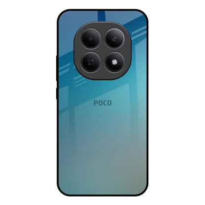 Sea Theme Gradient Poco M8 5G Glass Back Cover Online