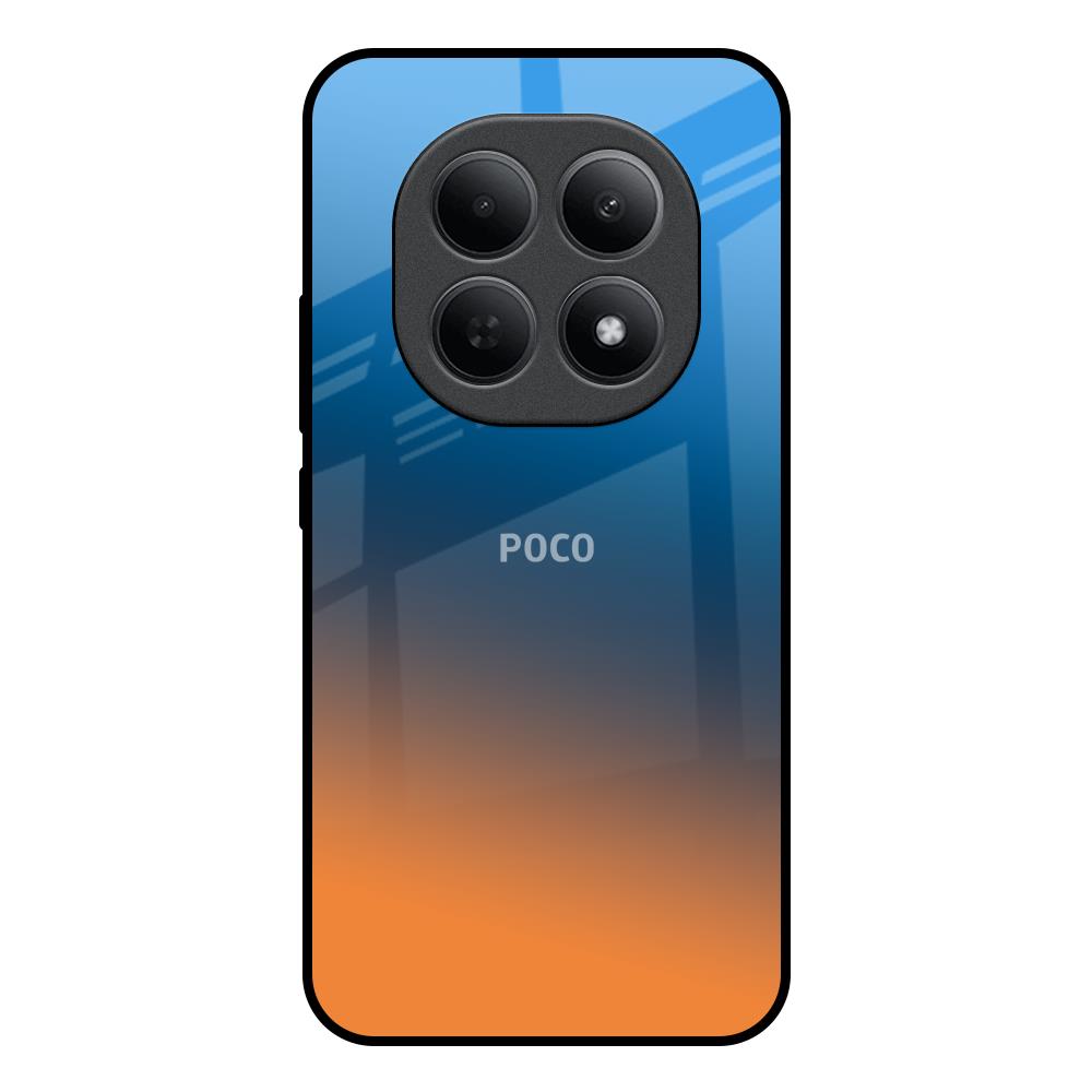 Sunset Of Ocean Poco M8 5G Glass Back Cover Online