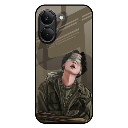 Blind Fold Poco X8 Pro 5G Glass Back Cover Online