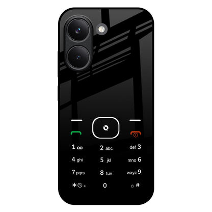 Classic Keypad Pattern Poco X8 Pro 5G Glass Back Cover Online