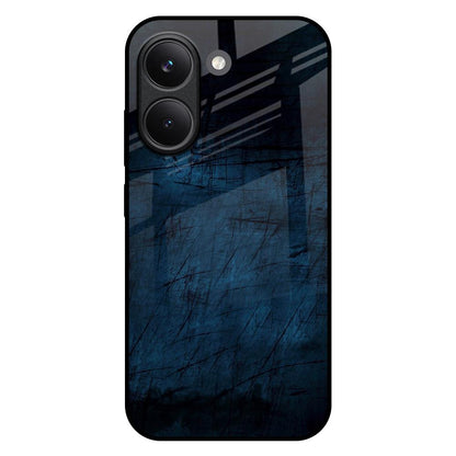Dark Blue Grunge Poco X8 Pro 5G Glass Back Cover Online