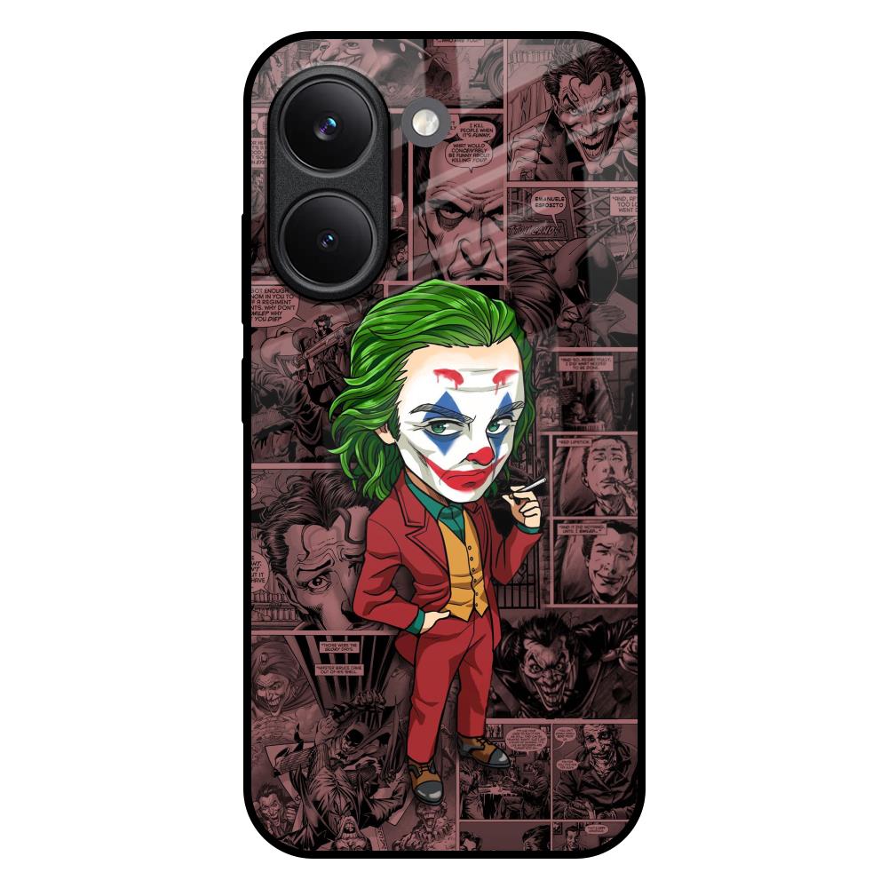 Joker Cartoon Poco X8 Pro 5G Glass Back Cover Online