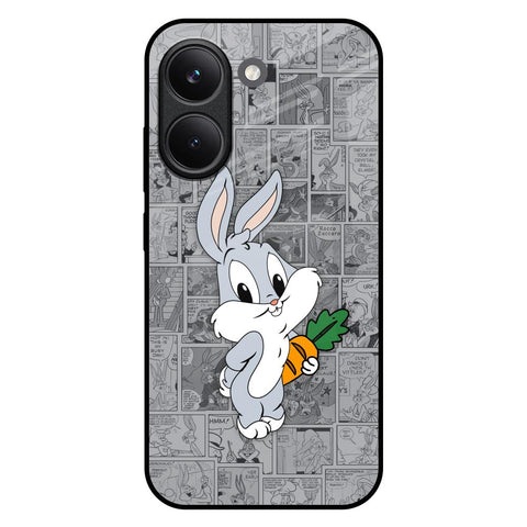 Cute Baby Bunny Poco X8 Pro 5G Glass Back Cover Online