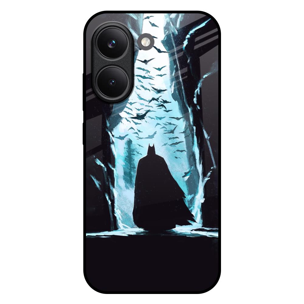 Dark Man In Cave Poco X8 Pro 5G Glass Back Cover Online