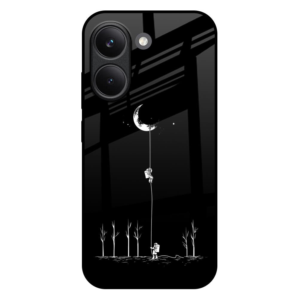 Catch the Moon Poco X8 Pro 5G Glass Back Cover Online