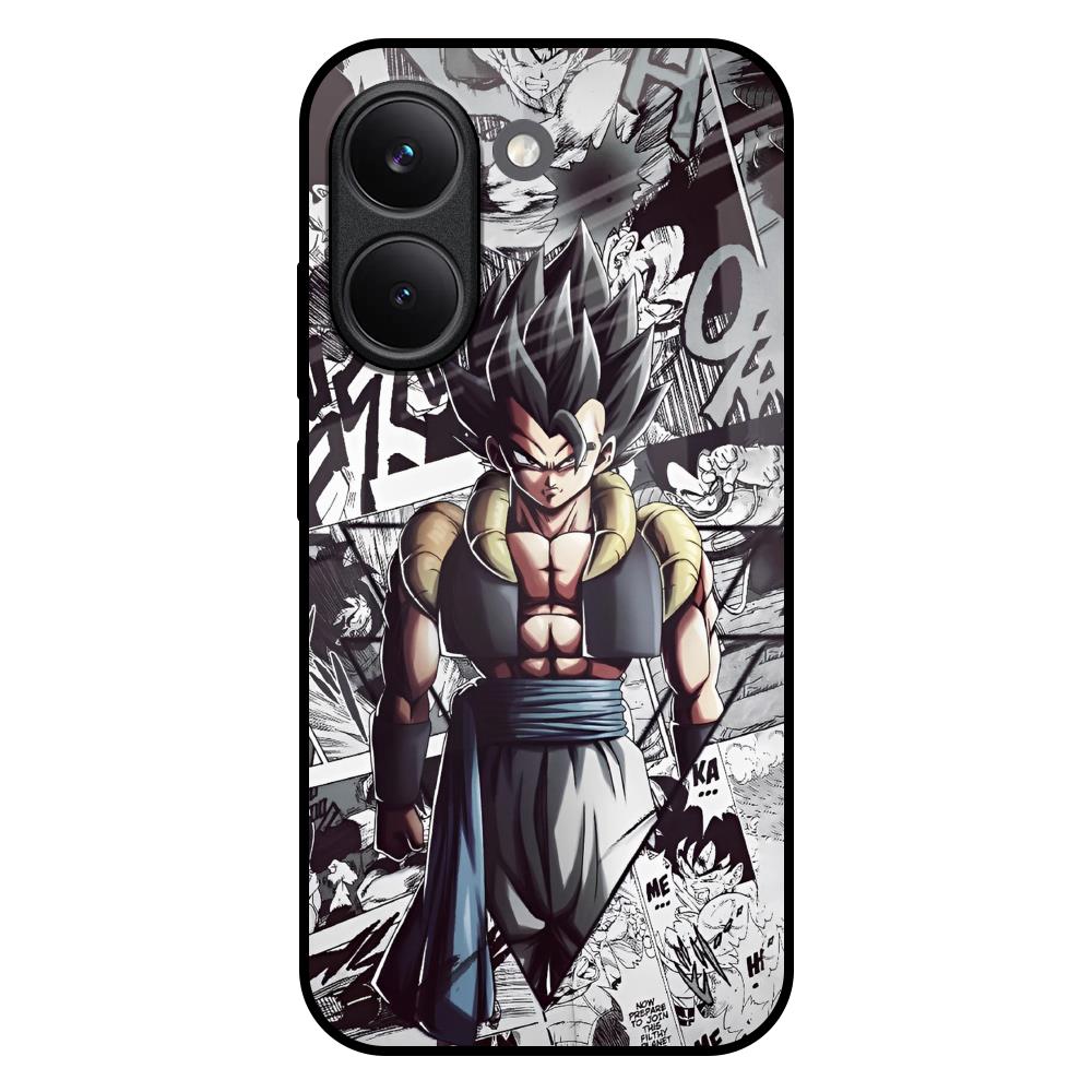 Dragon Anime Art Poco X8 Pro 5G Glass Back Cover Online