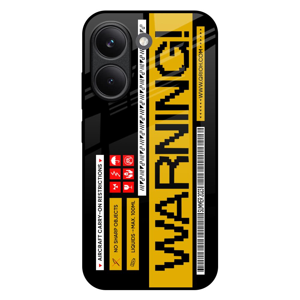 Aircraft Warning Poco X8 Pro 5G Glass Back Cover Online