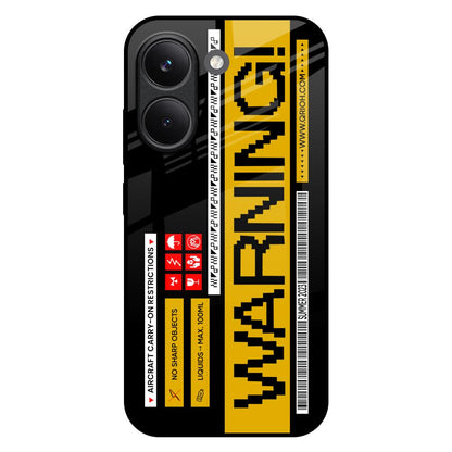 Aircraft Warning Poco X8 Pro 5G Glass Back Cover Online