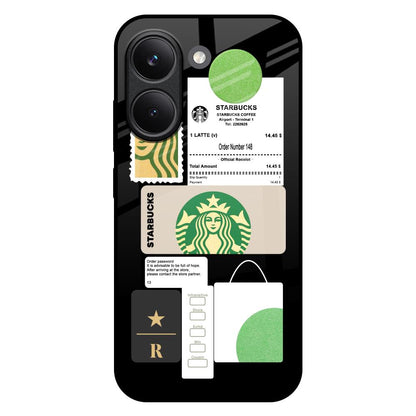 Coffee Latte Poco X8 Pro 5G Glass Back Cover Online