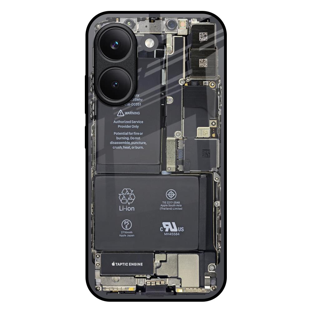 Skeleton Inside Poco X8 Pro 5G Glass Back Cover Online