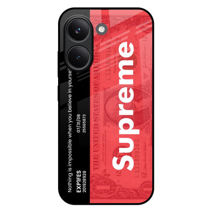 Supreme Ticket Poco X8 Pro 5G Glass Back Cover Online