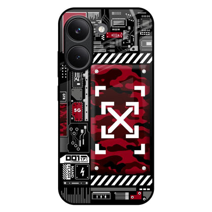 Technology Art Poco X8 Pro 5G Glass Back Cover Online