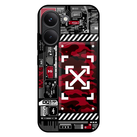 Technology Art Poco X8 Pro 5G Glass Back Cover Online