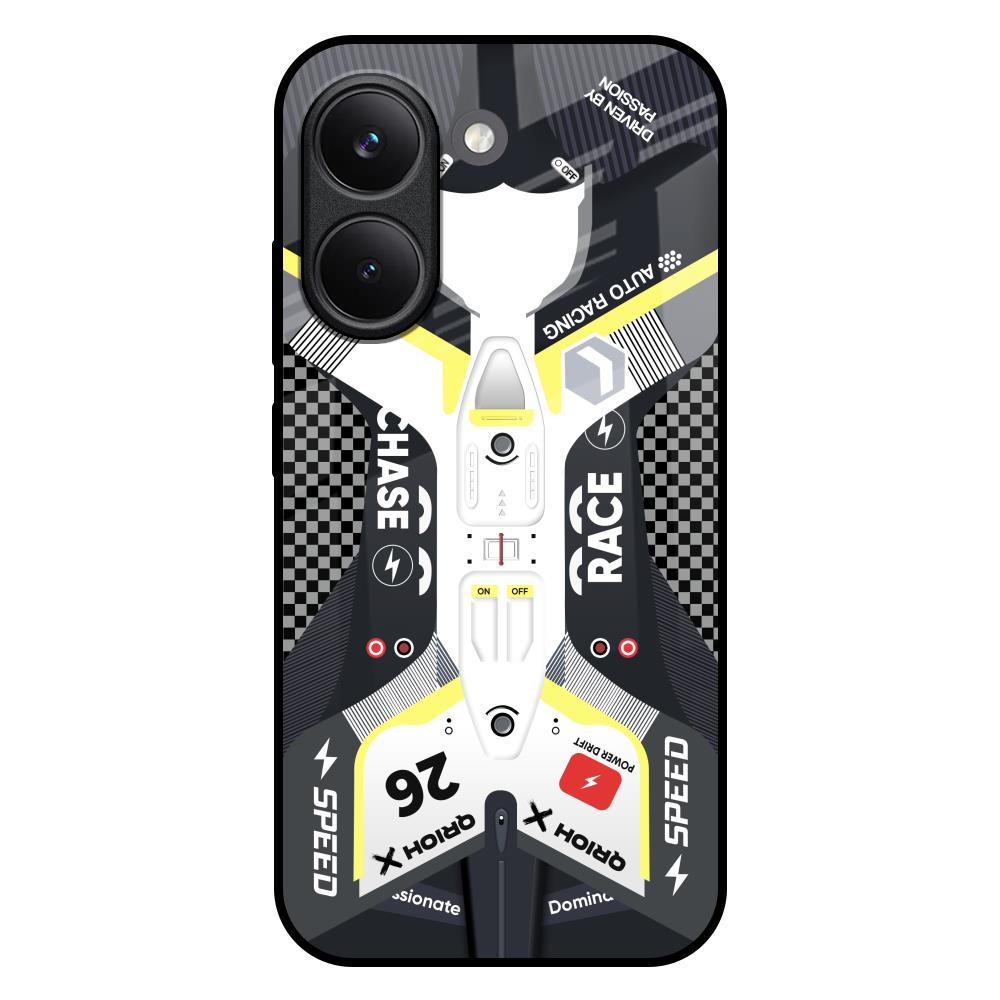 Car Enthusiast Poco X8 Pro 5G Glass Back Cover Online