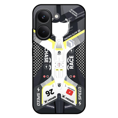 Car Enthusiast Poco X8 Pro 5G Glass Back Cover Online