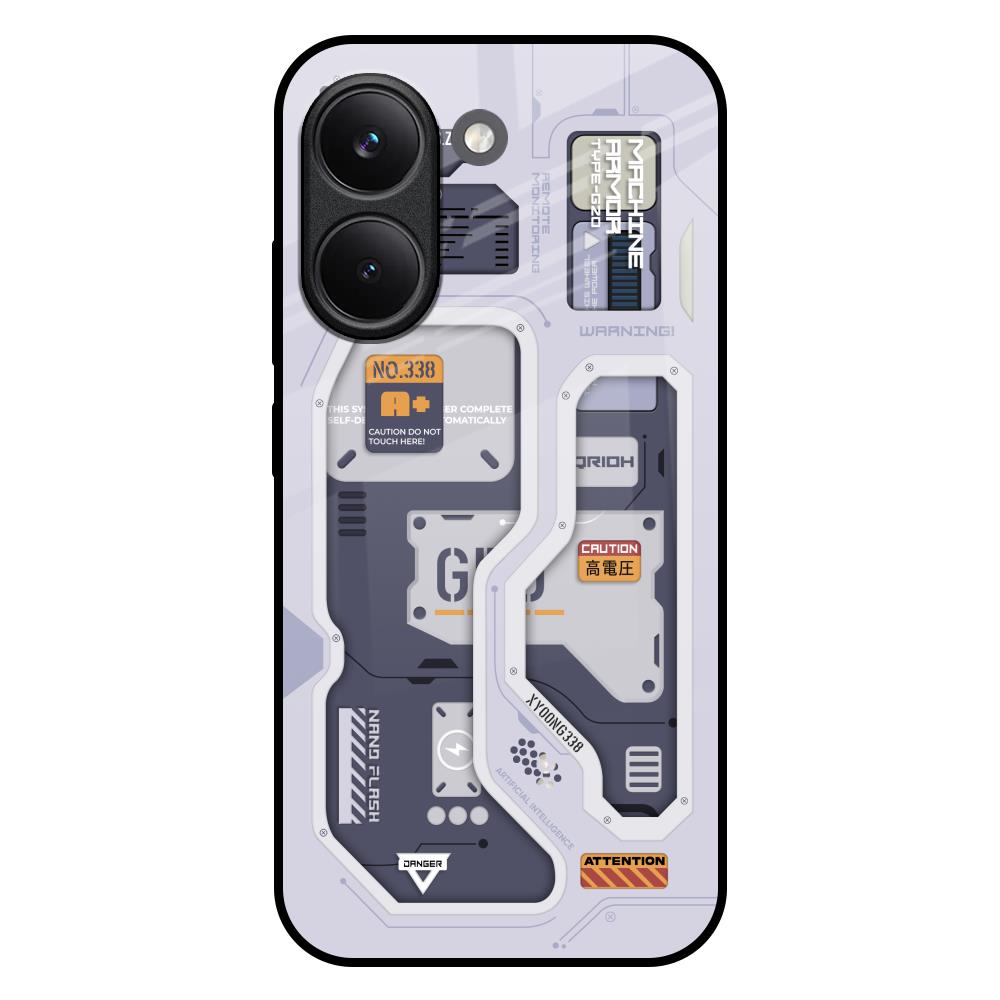 Tech Savvy Poco X8 Pro 5G Glass Back Cover Online