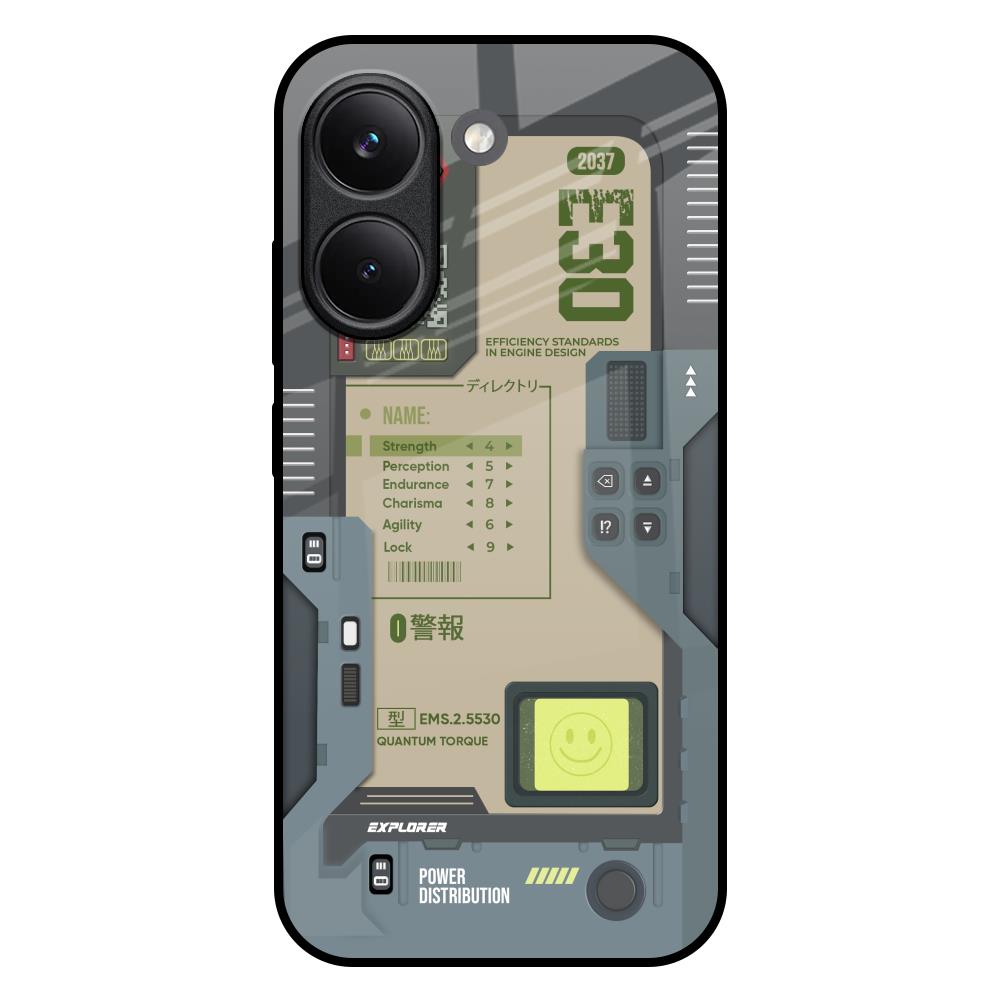 Art Station Poco X8 Pro 5G Glass Back Cover Online