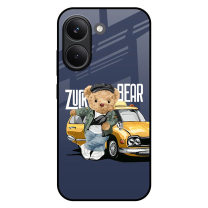 Adventurous Bear Poco X8 Pro 5G Glass Back Cover Online