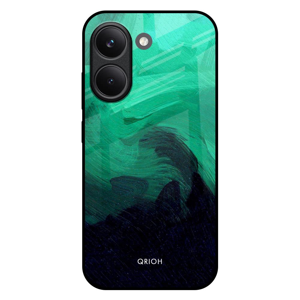 Scarlet Amber Poco X8 Pro 5G Glass Back Cover Online