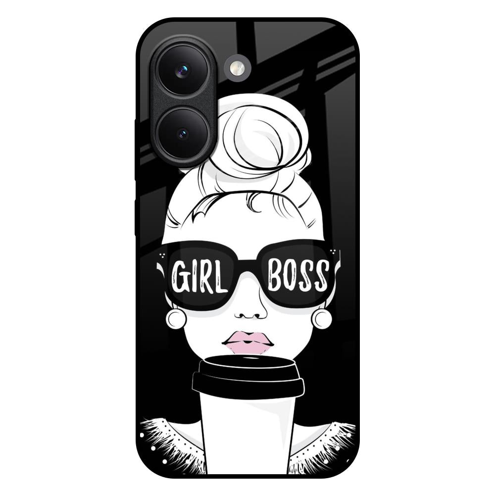 Girl Boss Poco X8 Pro 5G Glass Back Cover Online
