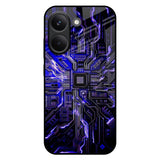 Techno Color Pattern Poco X8 Pro 5G Glass Back Cover Online