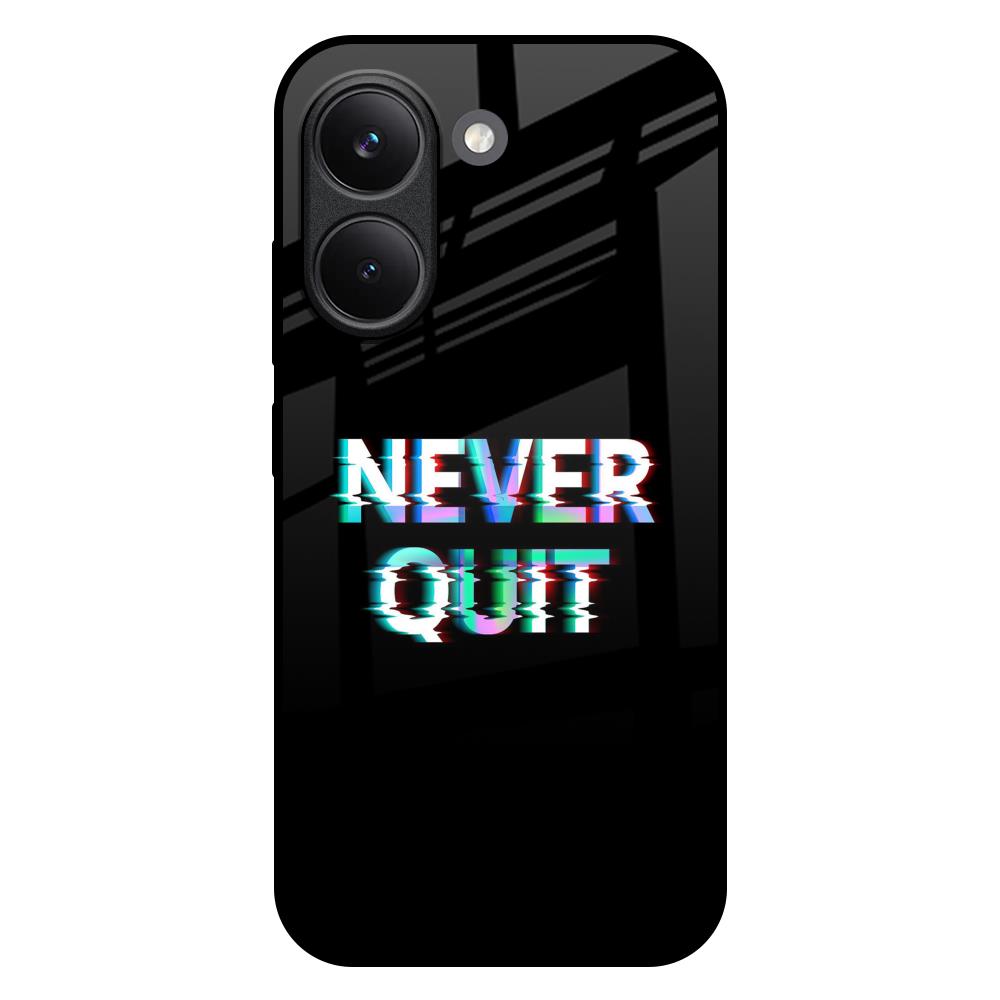 Never Quit Poco X8 Pro 5G Glass Back Cover Online
