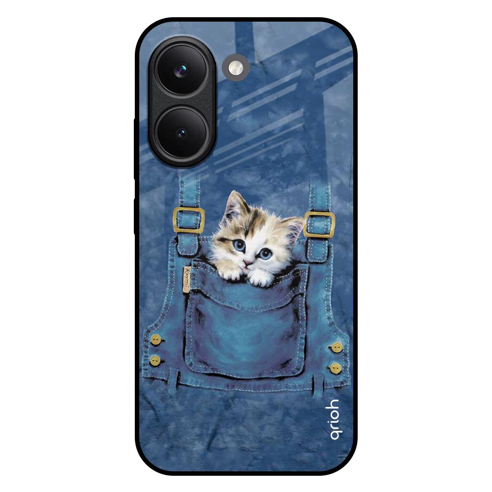 Kitty In Pocket Poco X8 Pro 5G Glass Back Cover Online