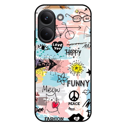 Just For You Poco X8 Pro 5G Glass Back Cover Online