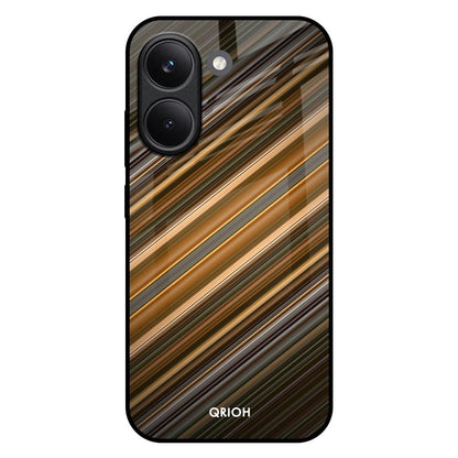 Diagonal Slash Pattern Poco X8 Pro 5G Glass Back Cover Online