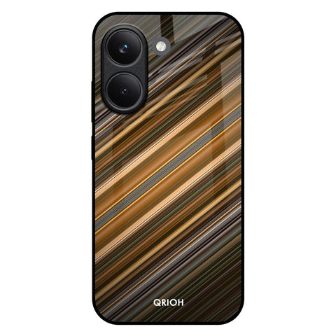 Diagonal Slash Pattern Poco X8 Pro 5G Glass Back Cover Online