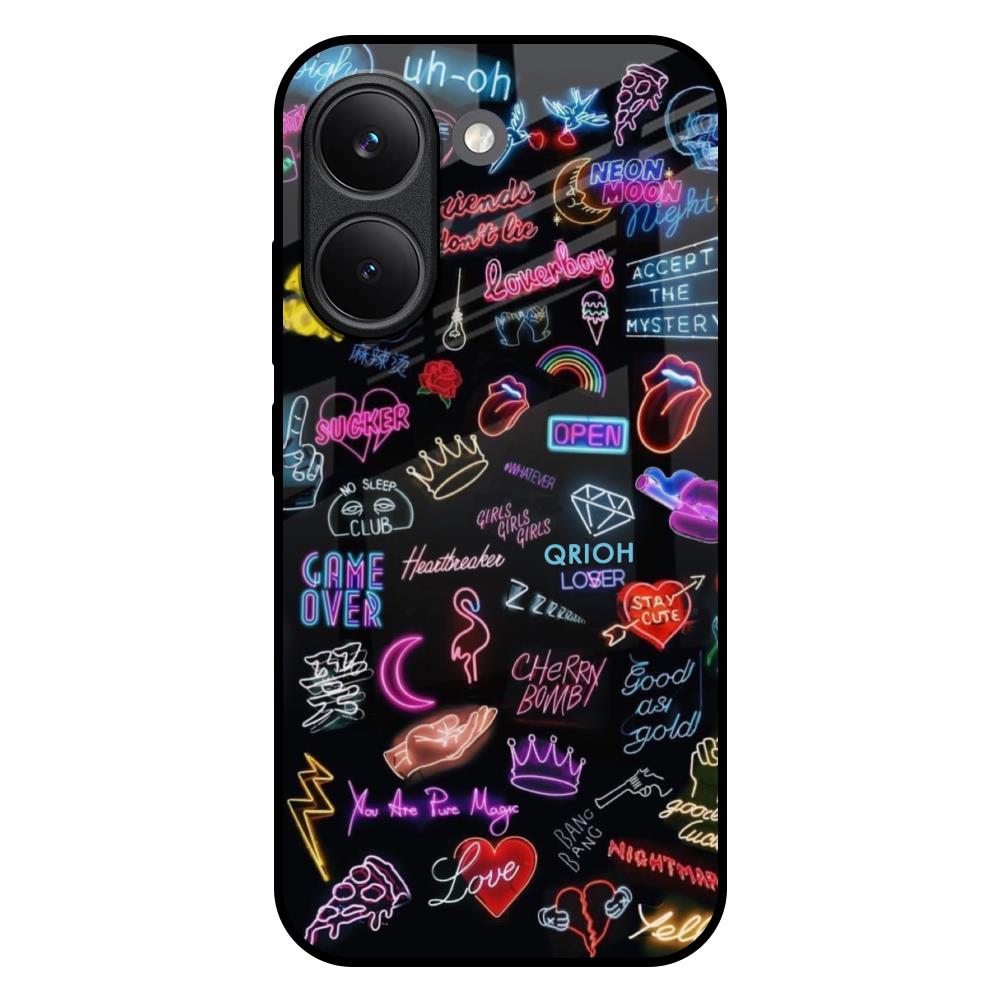 Accept The Mystery Poco X8 Pro 5G Glass Back Cover Online