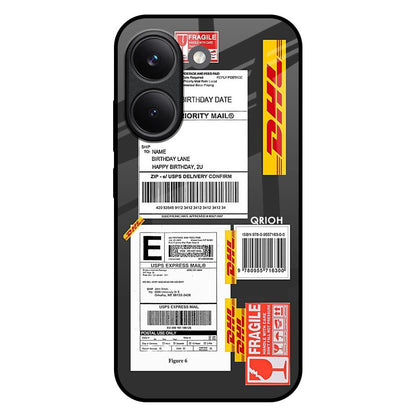 Cool Barcode Label Poco X8 Pro 5G Glass Back Cover Online
