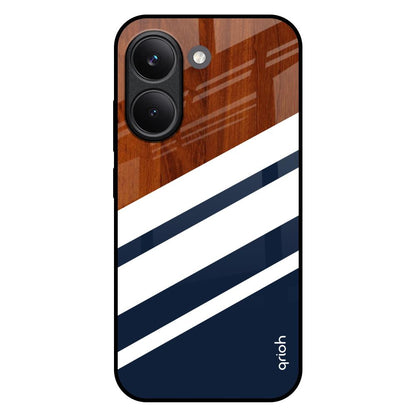 Bold Stripes Poco X8 Pro 5G Glass Back Cover Online
