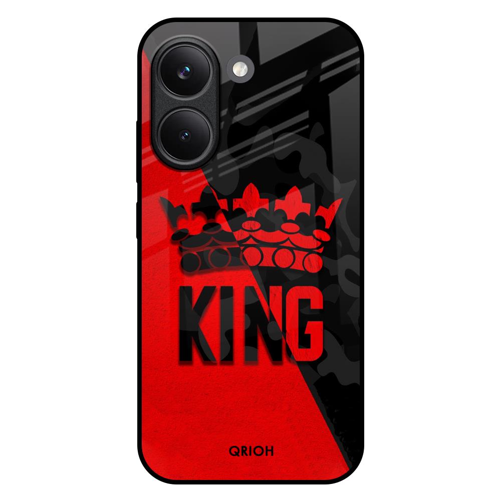 I Am A King Poco X8 Pro 5G Glass Back Cover Online