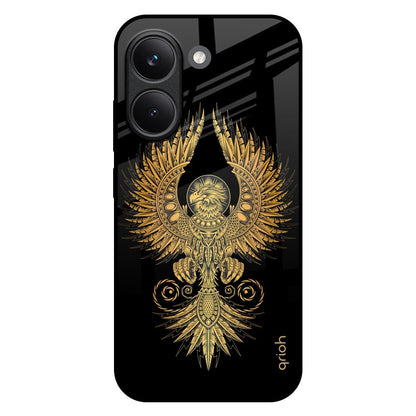 Mythical Phoenix Art Poco X8 Pro 5G Glass Back Cover Online