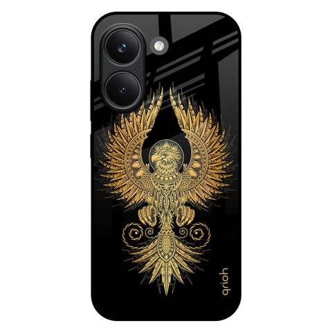 Mythical Phoenix Art Poco X8 Pro 5G Glass Back Cover Online