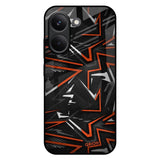 Vector Art Poco X8 Pro 5G Glass Back Cover Online