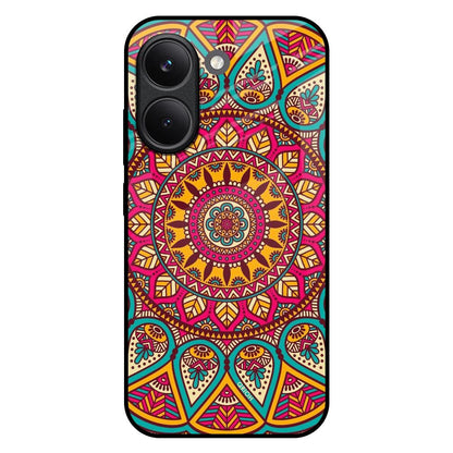 Elegant Mandala Poco X8 Pro 5G Glass Back Cover Online