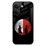 Anime Red Moon Poco X8 Pro 5G Glass Back Cover Online