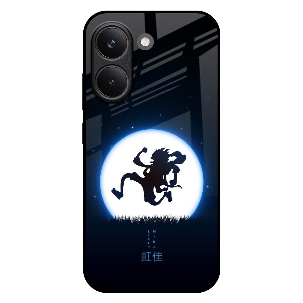 Luffy Nika Poco X8 Pro 5G Glass Back Cover Online
