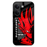 Red Vegeta Poco X8 Pro 5G Glass Back Cover Online