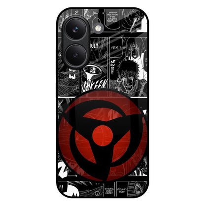 Sharingan Poco X8 Pro 5G Glass Back Cover Online