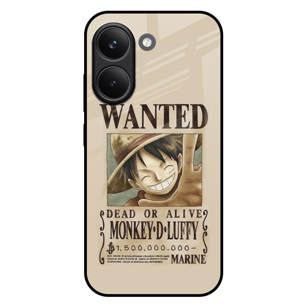 Luffy Wanted Poco X8 Pro 5G Glass Back Cover Online