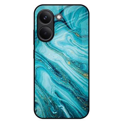 Ocean Marble Poco X8 Pro 5G Glass Back Cover Online