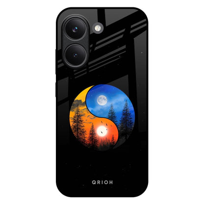 Yin Yang Balance Poco X8 Pro 5G Glass Back Cover Online