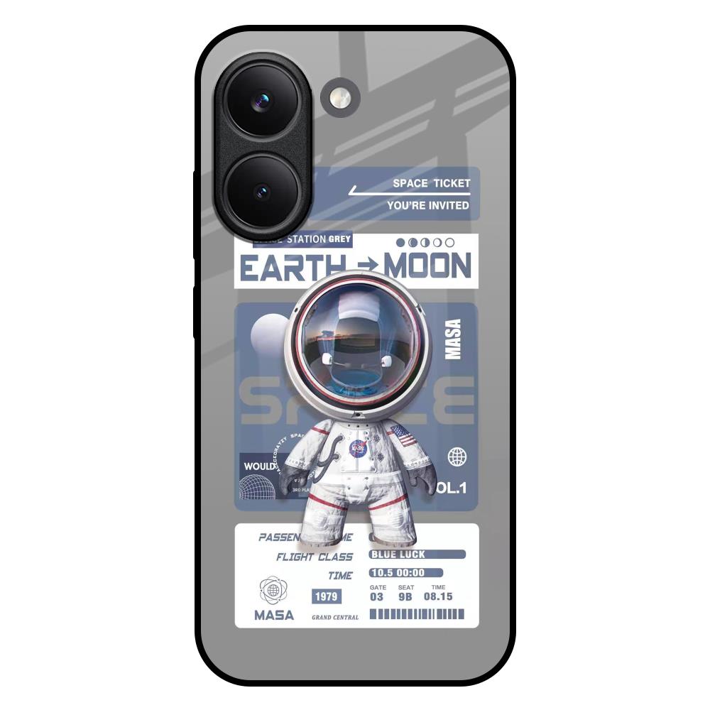 Space Flight Pass Poco X8 Pro 5G Glass Back Cover Online