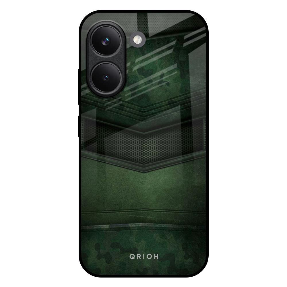 Green Leather Poco X8 Pro 5G Glass Back Cover Online