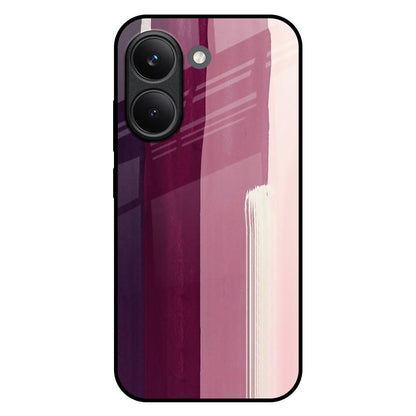 Brush Stroke Art Poco X8 Pro 5G Glass Back Cover Online