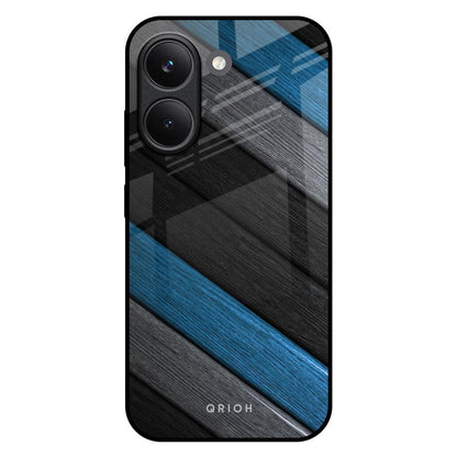 Multicolor Wooden Effect Poco X8 Pro 5G Glass Back Cover Online