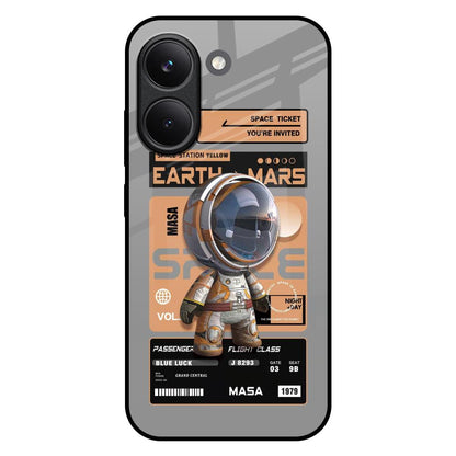 Space Ticket Poco X8 Pro 5G Glass Back Cover Online